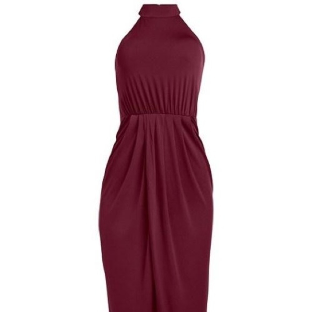 Venus Long Drape Dress